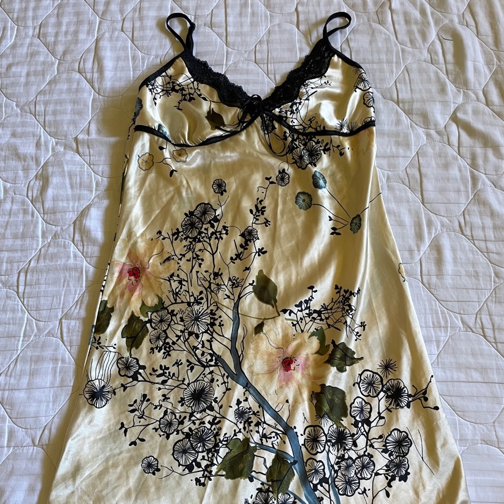 Gingerlilly Sexy Sleepwear Silk Slip Designed In Australia Size S